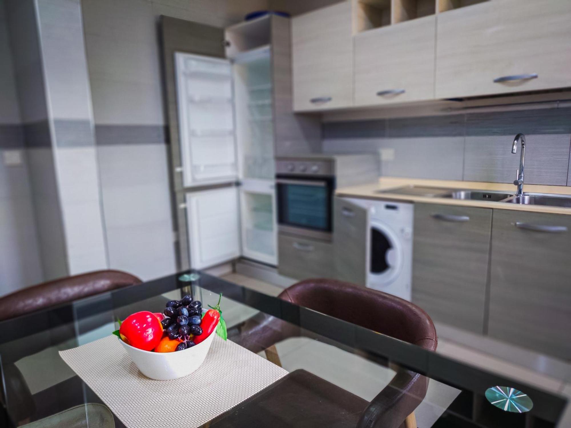 Queens View Apartment Akra Dış mekan fotoğraf