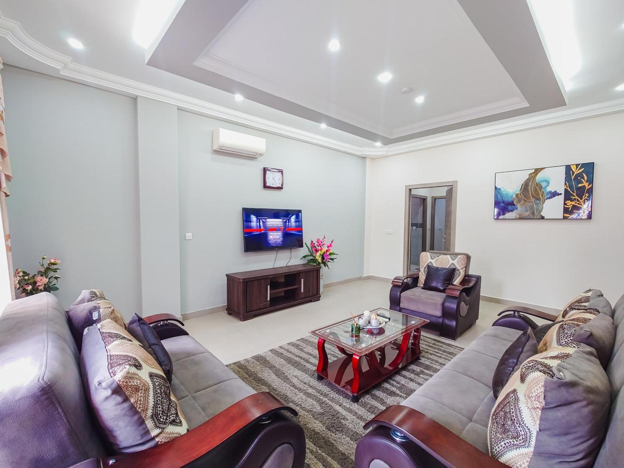 Queens View Apartment Akra Dış mekan fotoğraf
