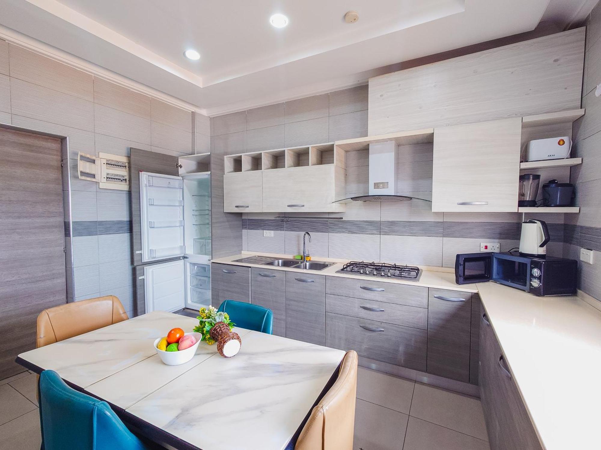 Queens View Apartment Akra Dış mekan fotoğraf
