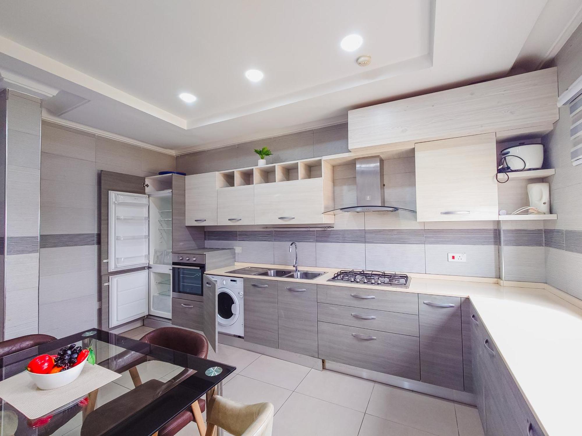Queens View Apartment Akra Dış mekan fotoğraf