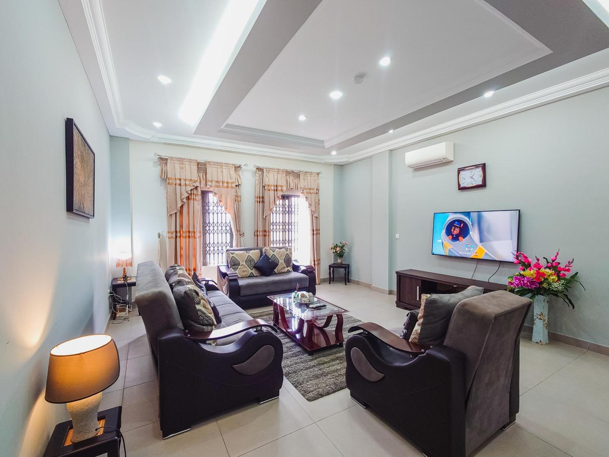 Queens View Apartment Akra Dış mekan fotoğraf